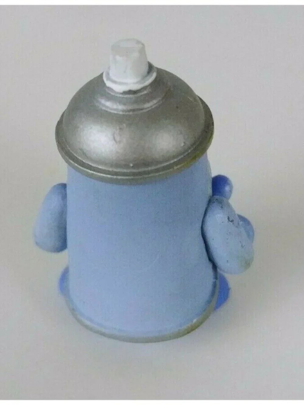 The CAN CREW Urban Spray Cans West Blue figurine collectible retired 1.5